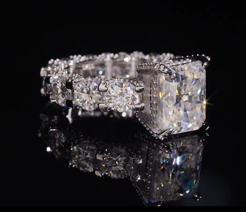 5 carat radiant cut ring