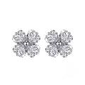 Crystal Petal Earrings