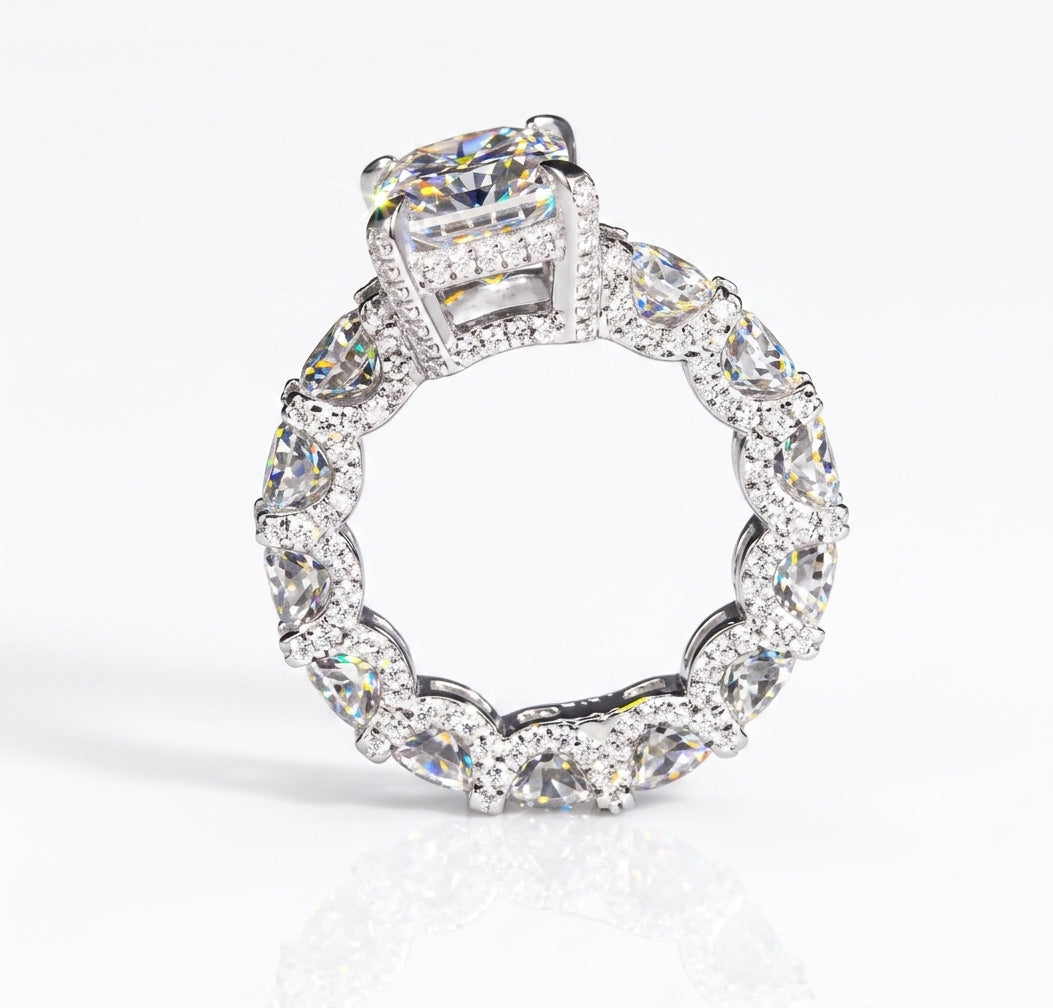 5 carat radiant cut ring