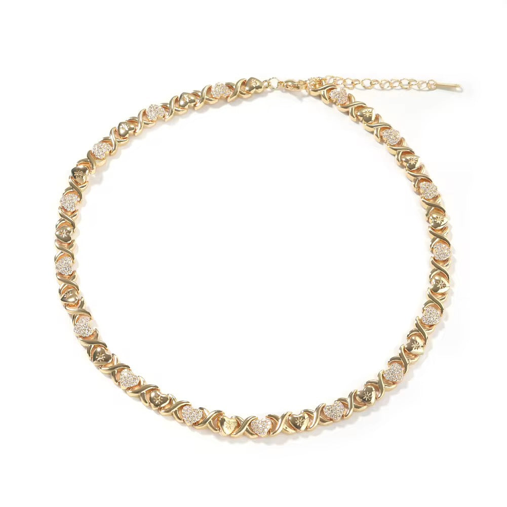 XOXO Necklace set