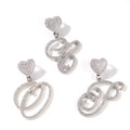 Heart Initial Necklace