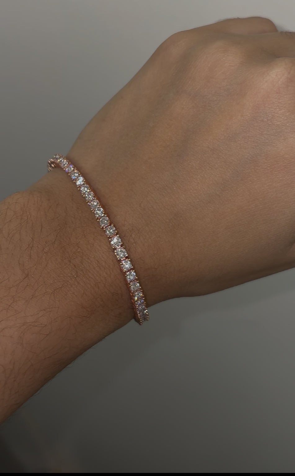 VVS Moissanite Tennis Bracelet