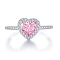 Rosé Heart Ring