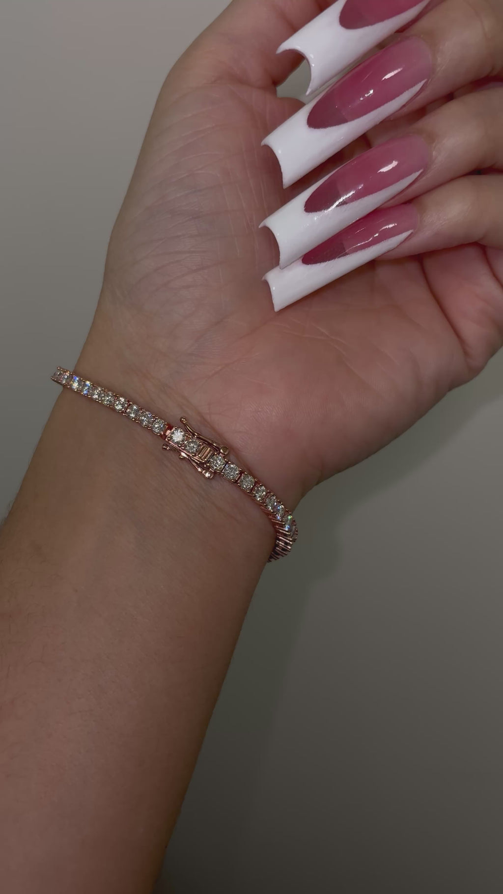 VVS Moissanite Tennis Bracelet